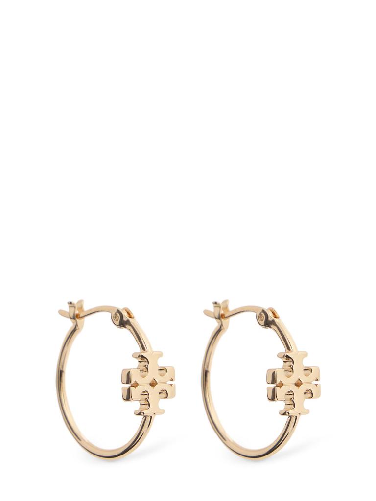 Tory Burch Small Eleanor Hoop Earrings - BeyondStyle
