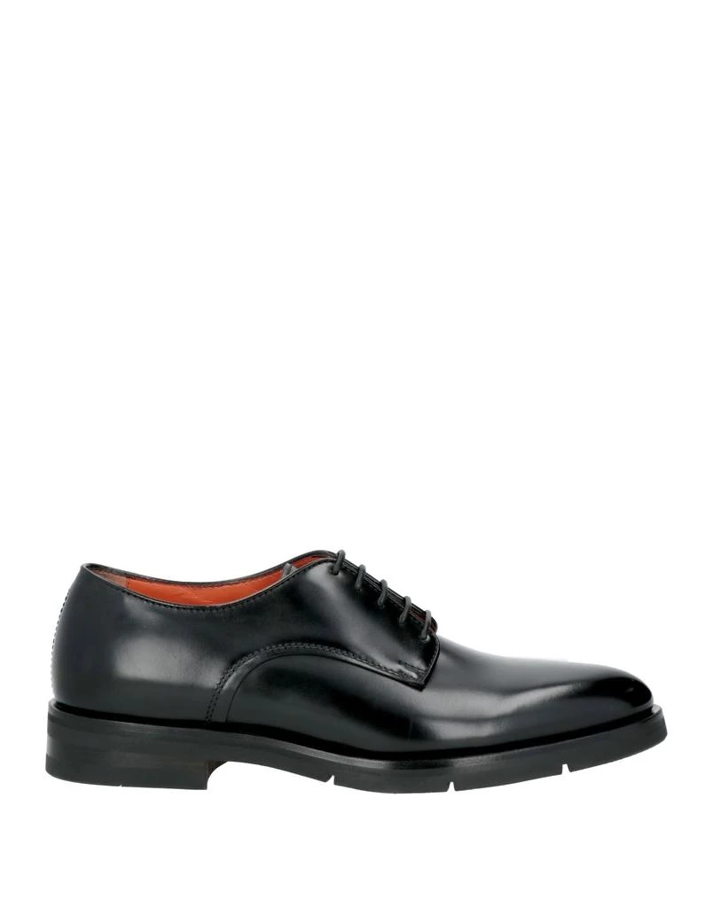 Leather Santoni Yoox Laced Shoes