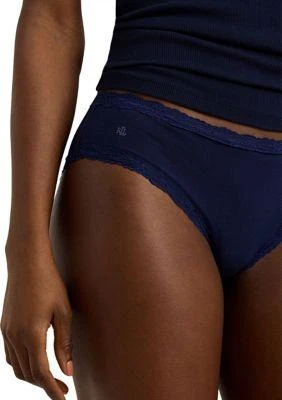 Ralph Lauren Ralph Lauren Cotton Lace Jersey Hipster Brief 4