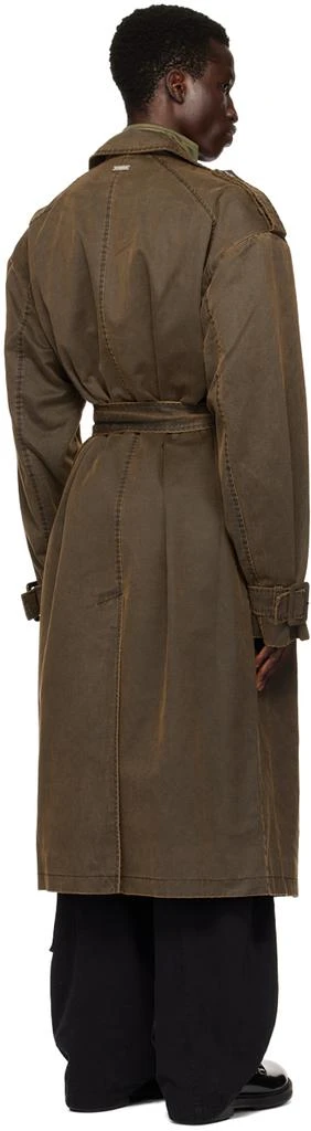 Han Kjobenhavn Brown Oversized Coated Trench Coat 3