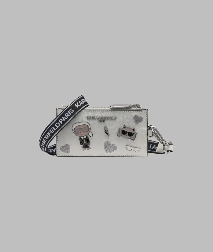Karl Lagerfeld Paris MAYBELLE LANYARD WALLET - Wallets - Free