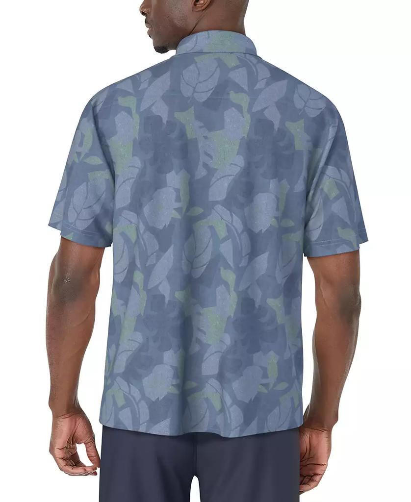 PGA TOUR Men's Tropical Woven Button-Down Shirt