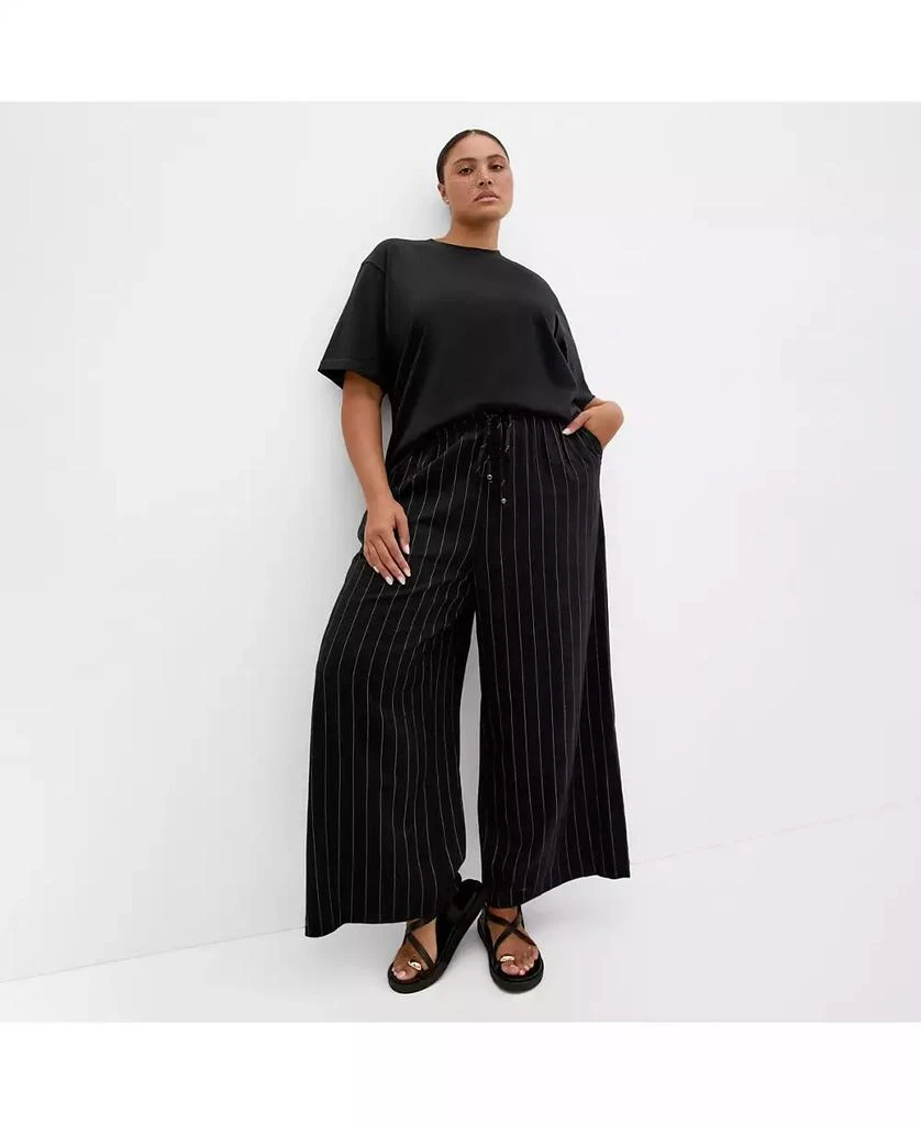 City Chic Women
s Kelly Stripe Pant 3