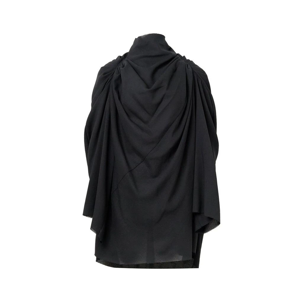 Rick Owens Rick Owens Claudette Draped Top from Cettire