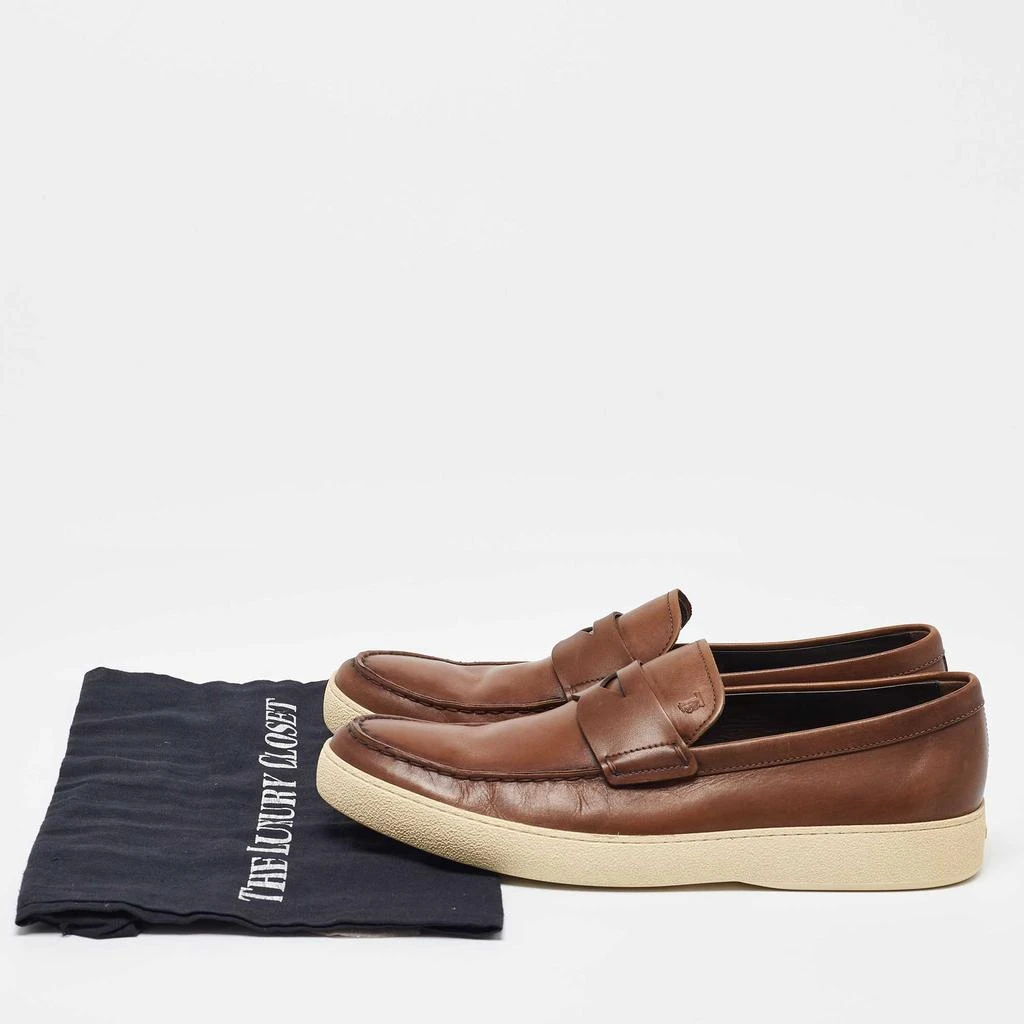 Tod's Tod's Brown Leather Slip On Loafers Size 41.5 9