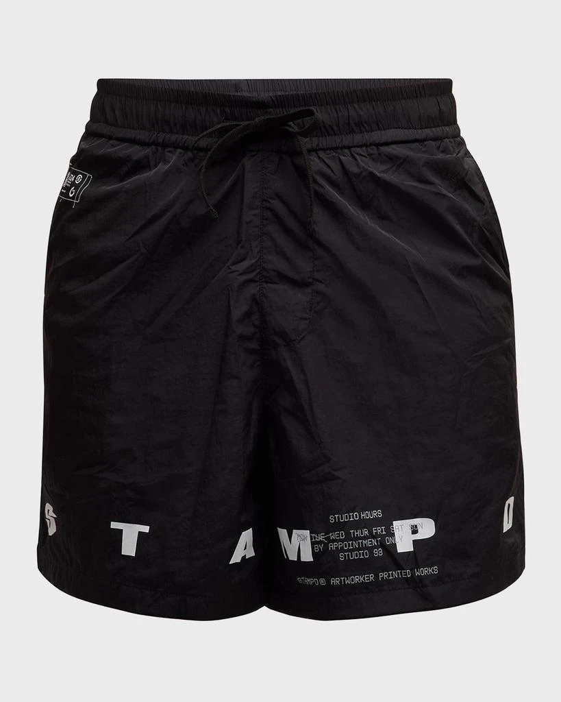 Stampd Men's Transit Logo Trunks 1