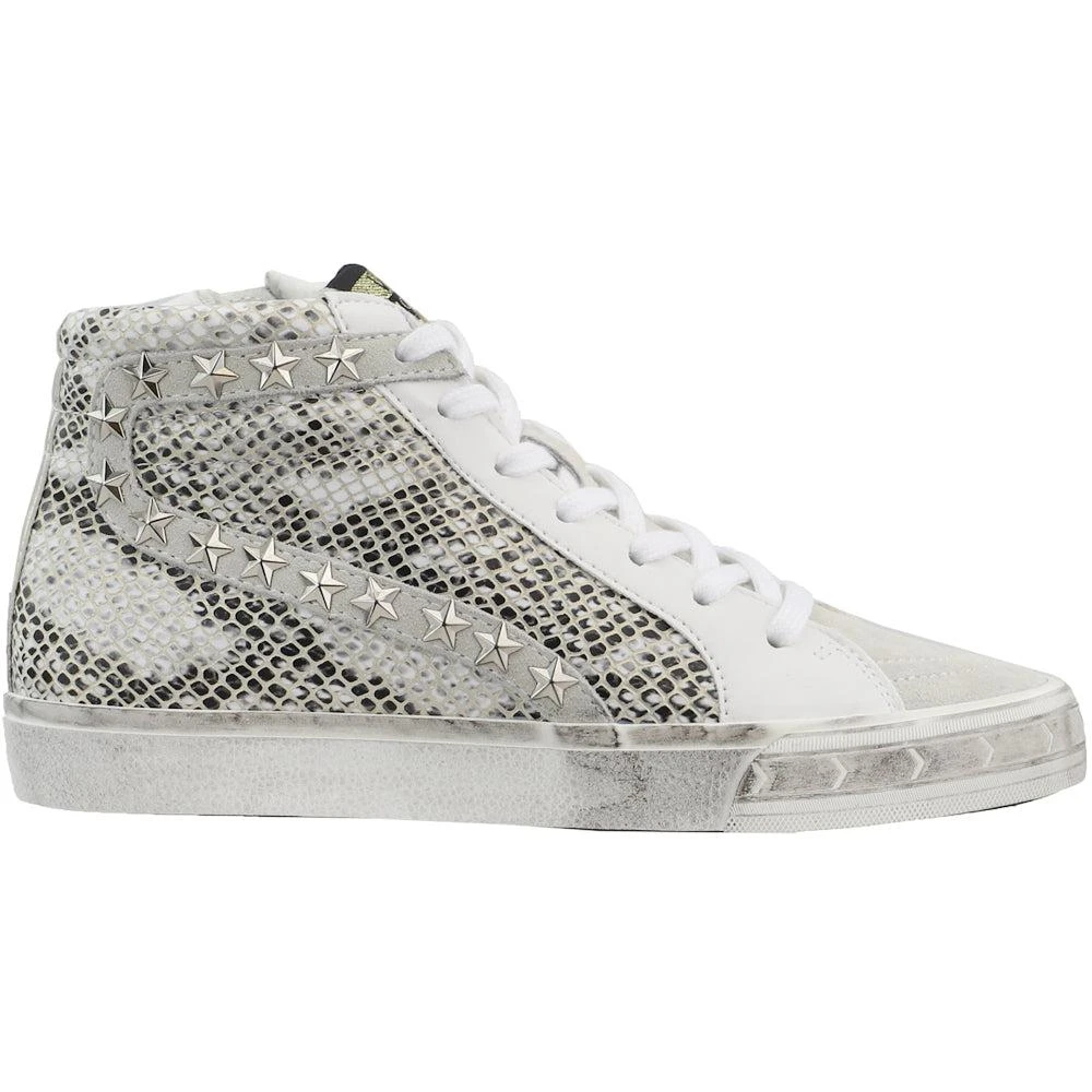 Vintage Havana Kate Snake High Top Lace Up Sneakers 1