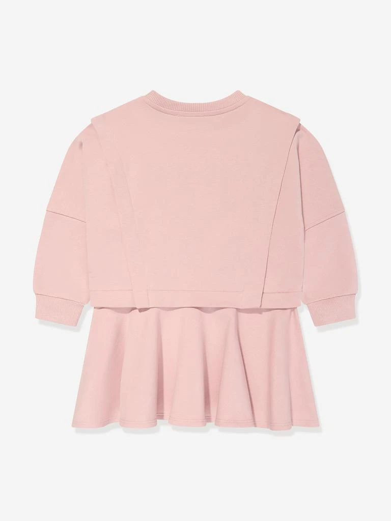Missoni Missoni Girls Logo Sweater Dress in Pink 2
