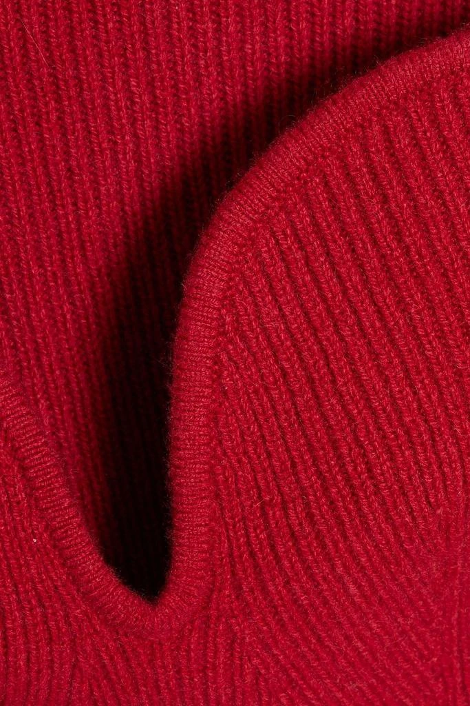 Arch4 Coco ribbed cashmere midi dress 4