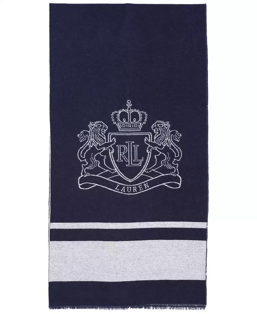 Ralph Lauren Crest Jacquard Wrap