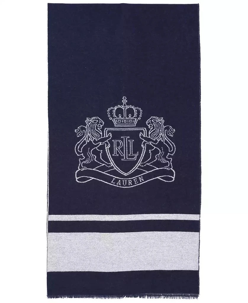 Ralph Lauren Crest Jacquard Wrap 2