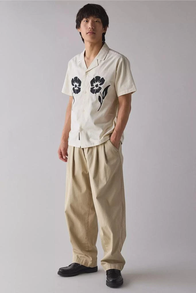 Native Youth Native Youth Cal Revere Collar Flower Applique Shirt 3