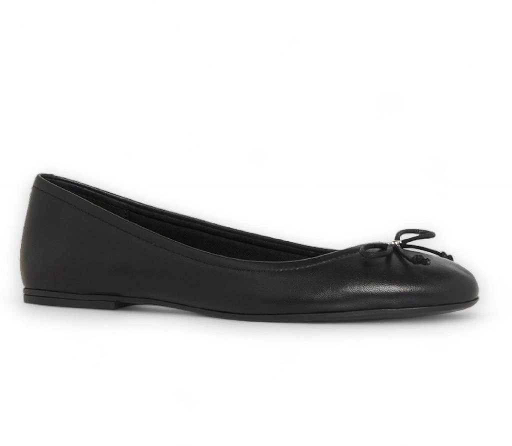 Windsorsmith Black Leather Mocassin Flat Shoes - Babydoll 3