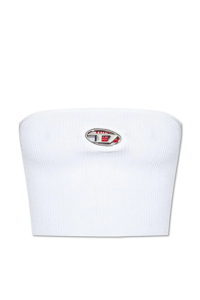 Diesel Diesel M-Clarksvillex Logo Plaque Tube Top 1