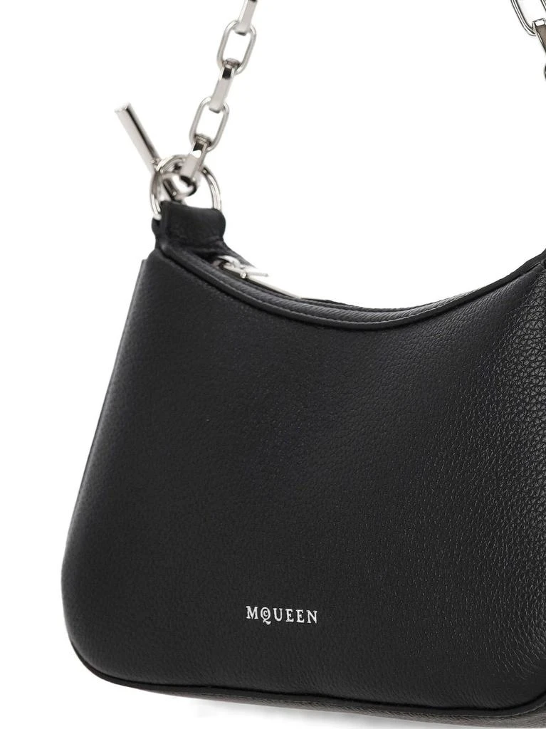 Alexander McQueen Alexander McQueen Logo Printed Chain-Linked Shoulder Bag 4