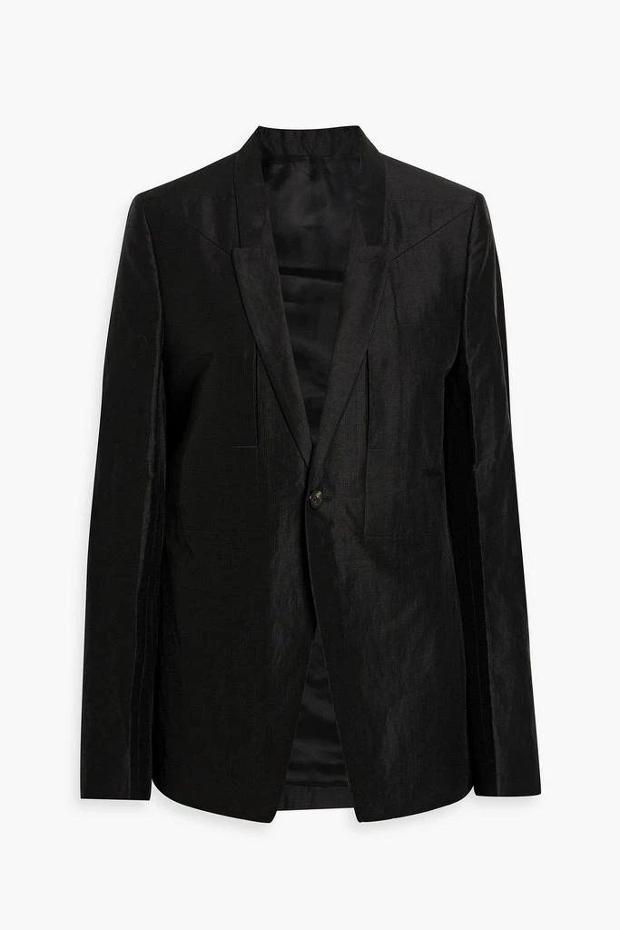 RICK OWENS Linen-blend blazer 1