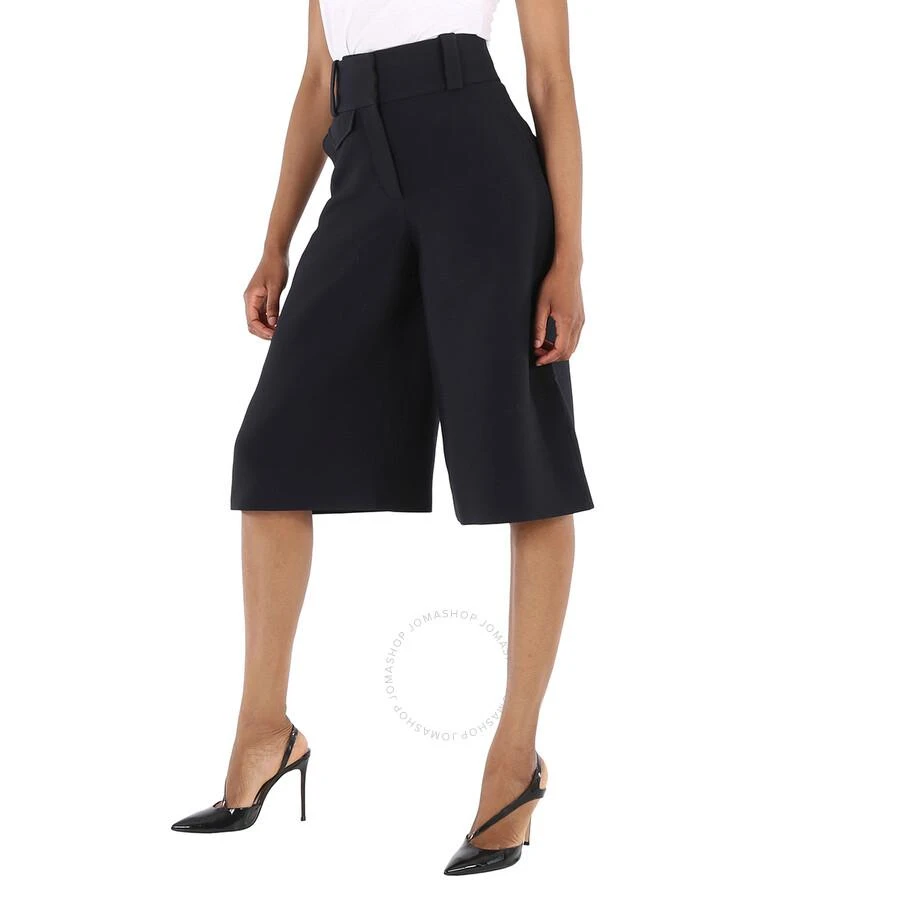 Burberry Burberry Ladies Wool Silk Wide-leg Culottes In Black, Brand Size 4 (US Size 2) 3