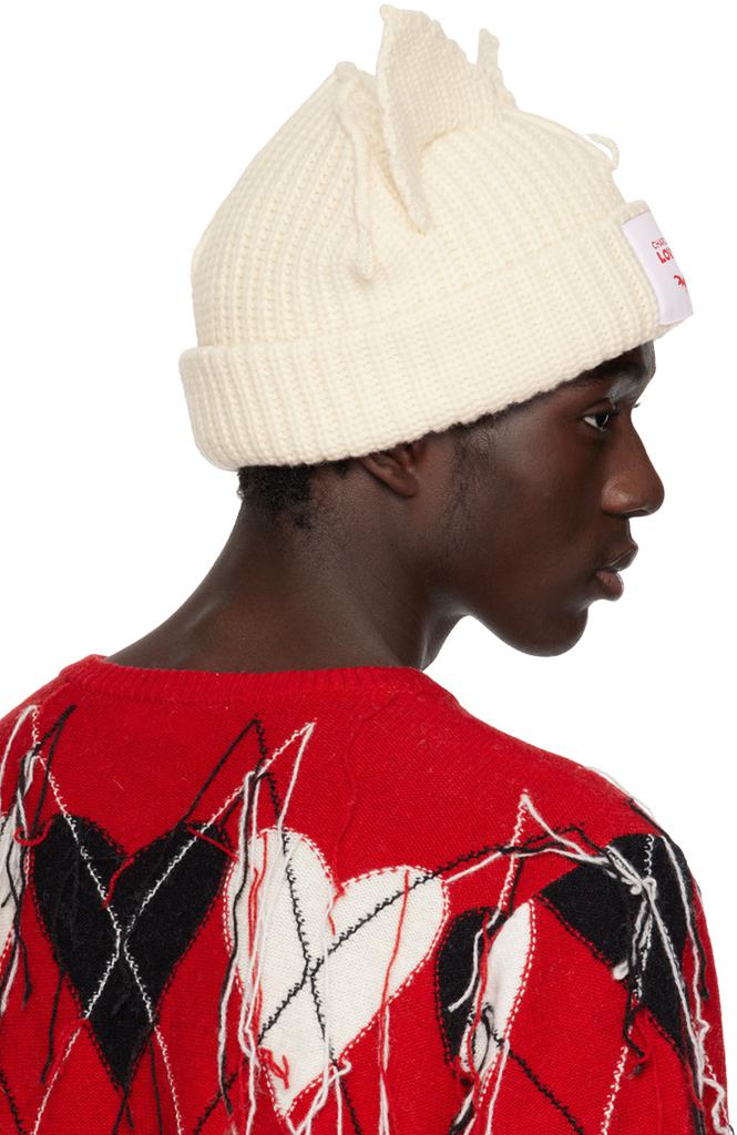 Off-White Chunky Ears Beanie – On Sale Now with Up to 46% Off