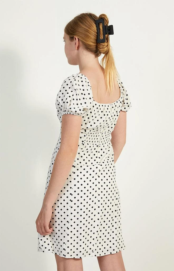 PacSun Kids Polka Dot Short Sleeve Dress 3