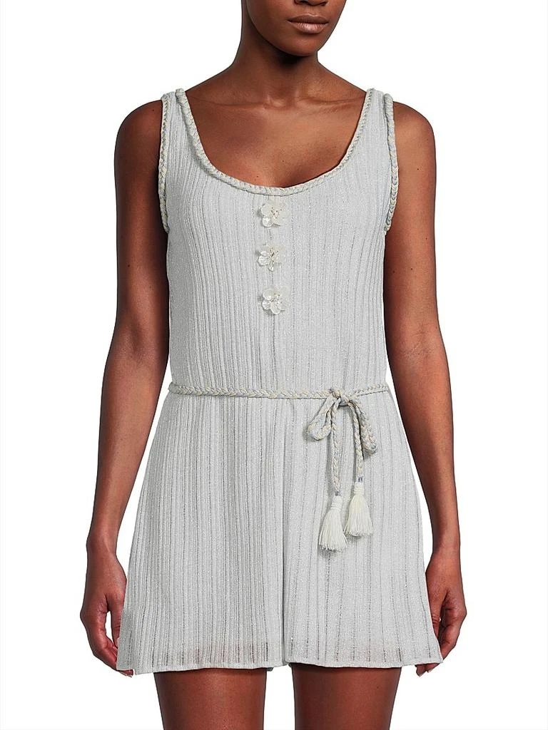 Waimari Time Lavinia Metallic Ribbed Jumpsuit 3