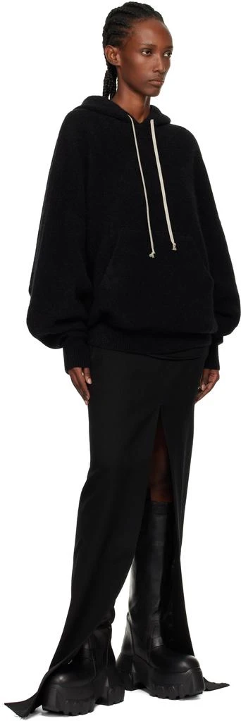 Rick Owens Black Concordians Hun Hoodie 4