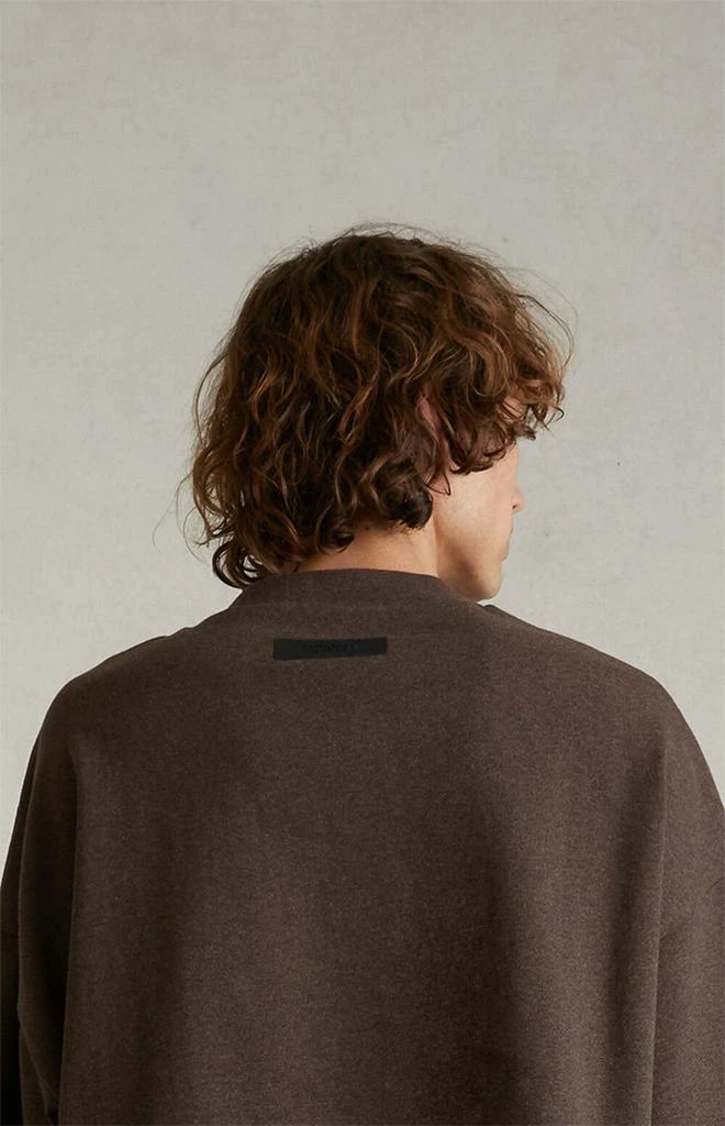 Essentials Heather Wood Heavy T-Shirt 5