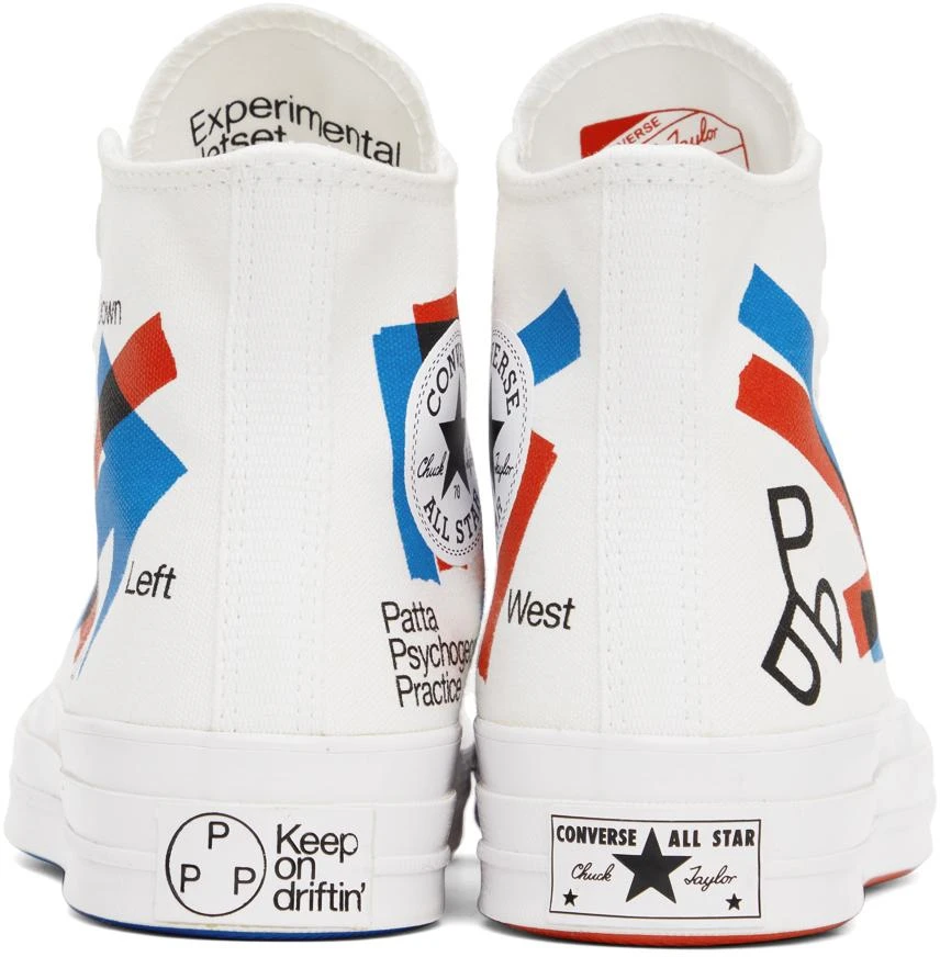 Converse White Patta & Experimental Jetset Edition Chuck 70 Sneakers 2