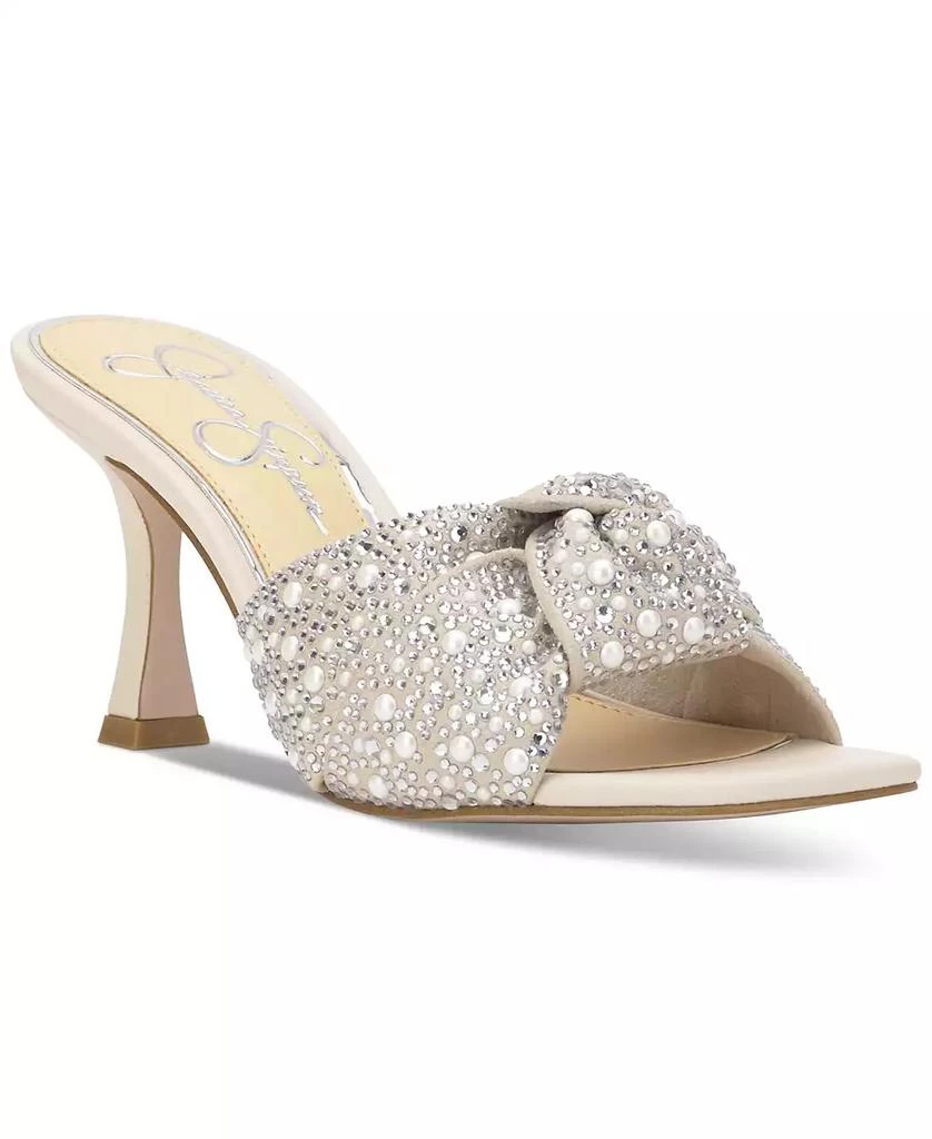 Jessica Simpson Women's Evirra Twist Knot Dress Sandals 1