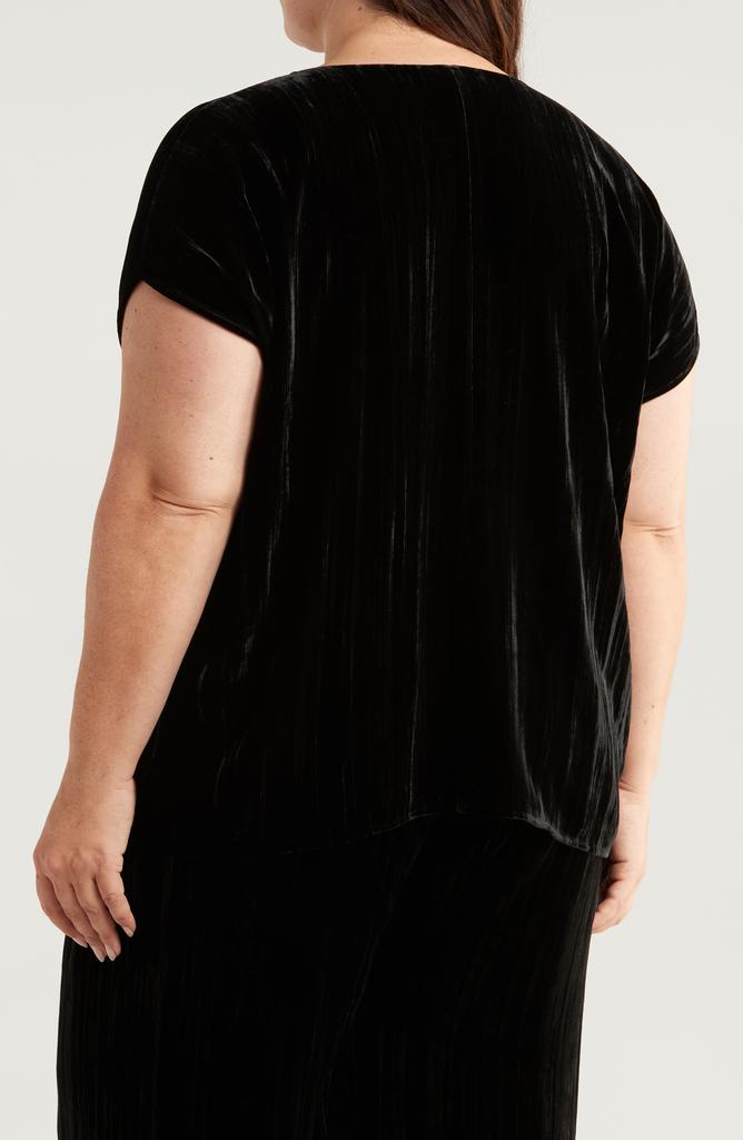Eileen Fisher Crushed Velvet Top