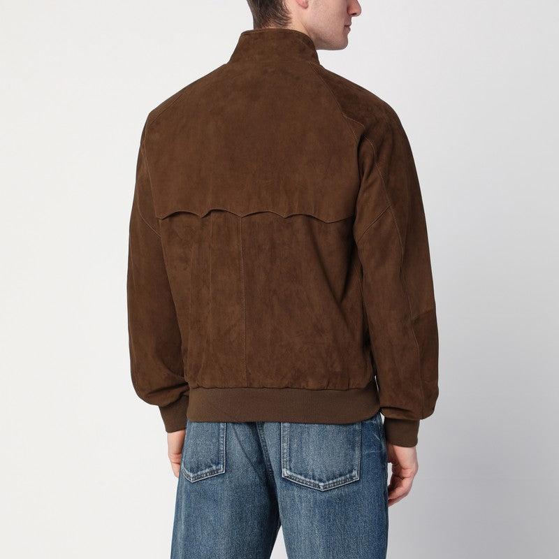 Baracuta Men's G9 Harrington Jacket In  Suede