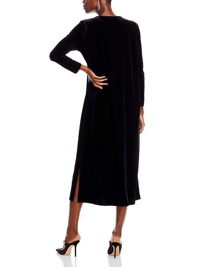 Caroline Rose Velvet Midi Dress