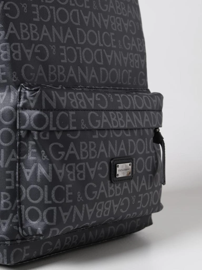 Dolce 
Gabbana Dolce 
Gabbana backpack in synthetic leather with all-over logo 4