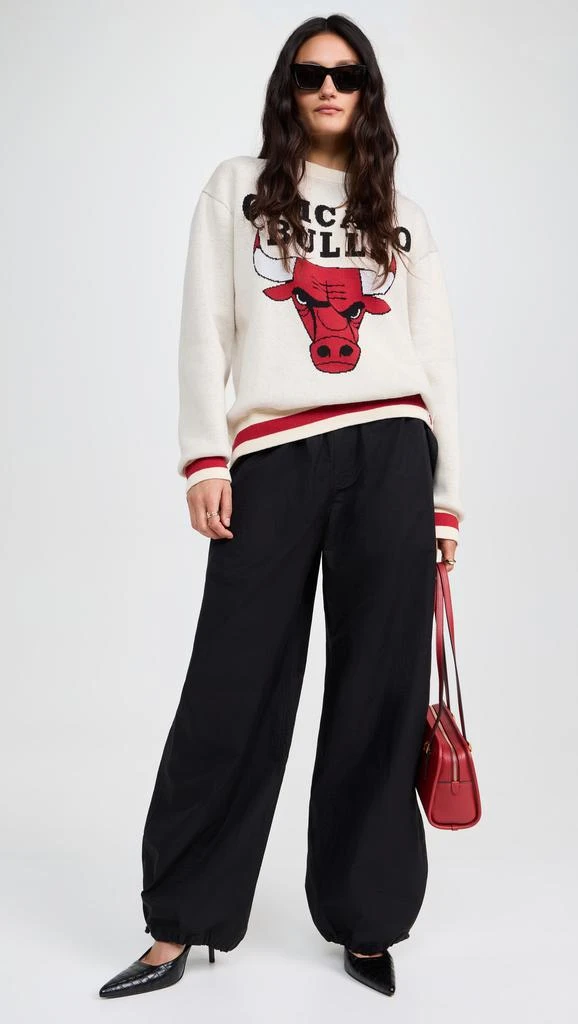 Terez Bulls Knit Crew Neck Sweater 4