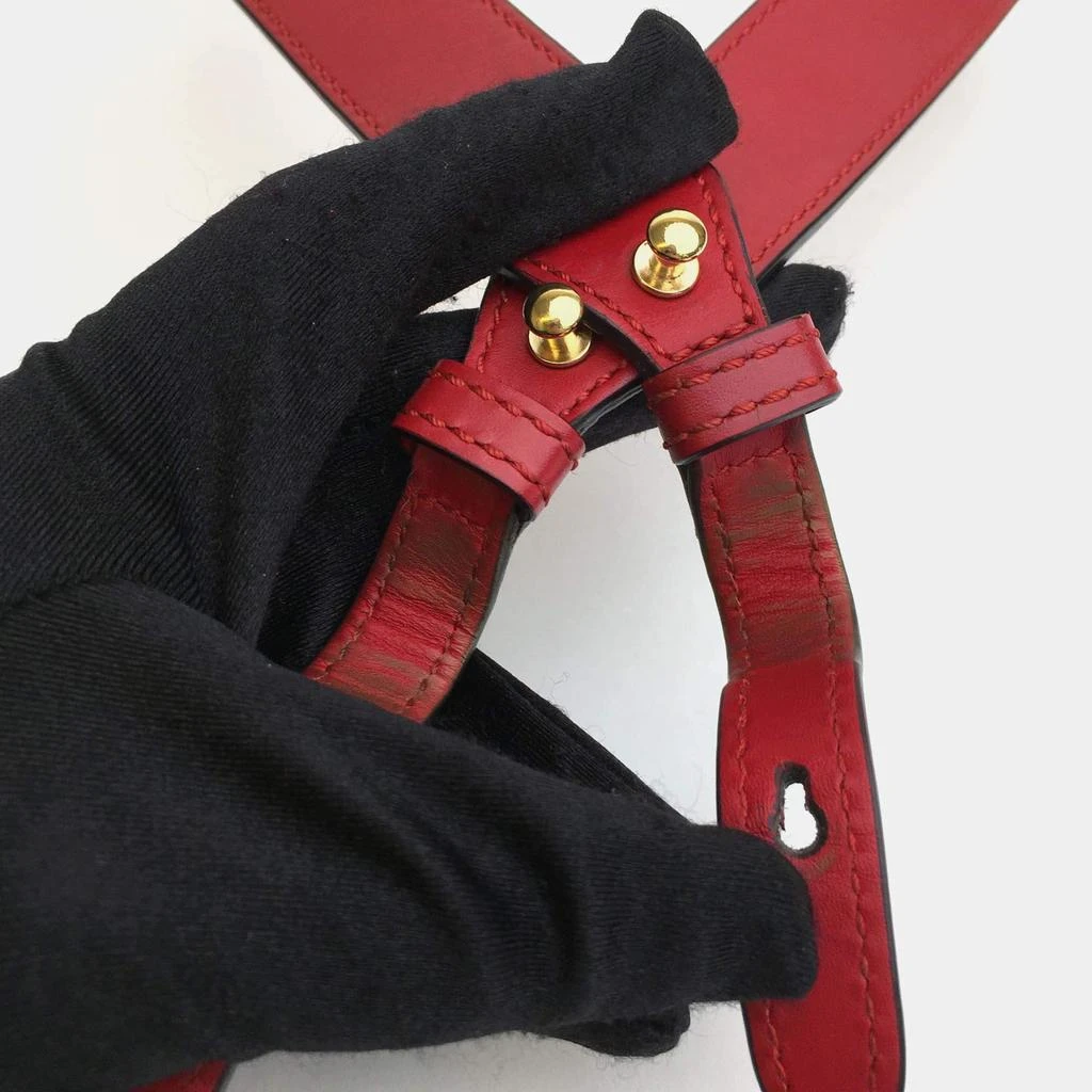 Gucci Gucci Red Leather Small Sylvie Shoulder Bag 17