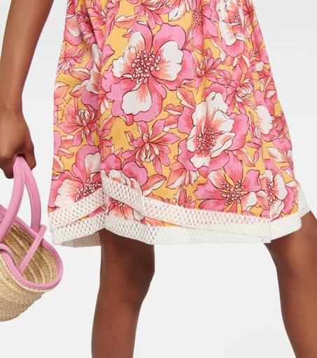 Poupette St Barth Sasha floral minidress 5
