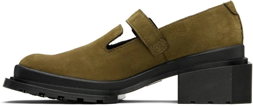 Dr. Martens Khaki Maybole Mary Jane Loafers 3