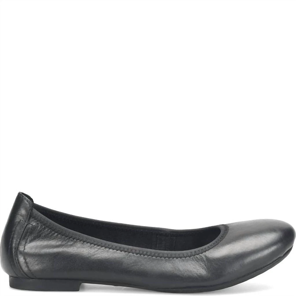 Born Women's Julianne Ballet Flat In Black 2