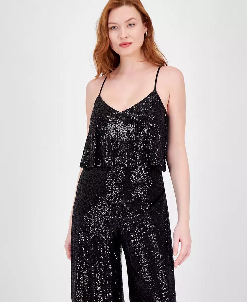 RACHEL Rachel Roy Women's Veronica Sequined Jumpsuit