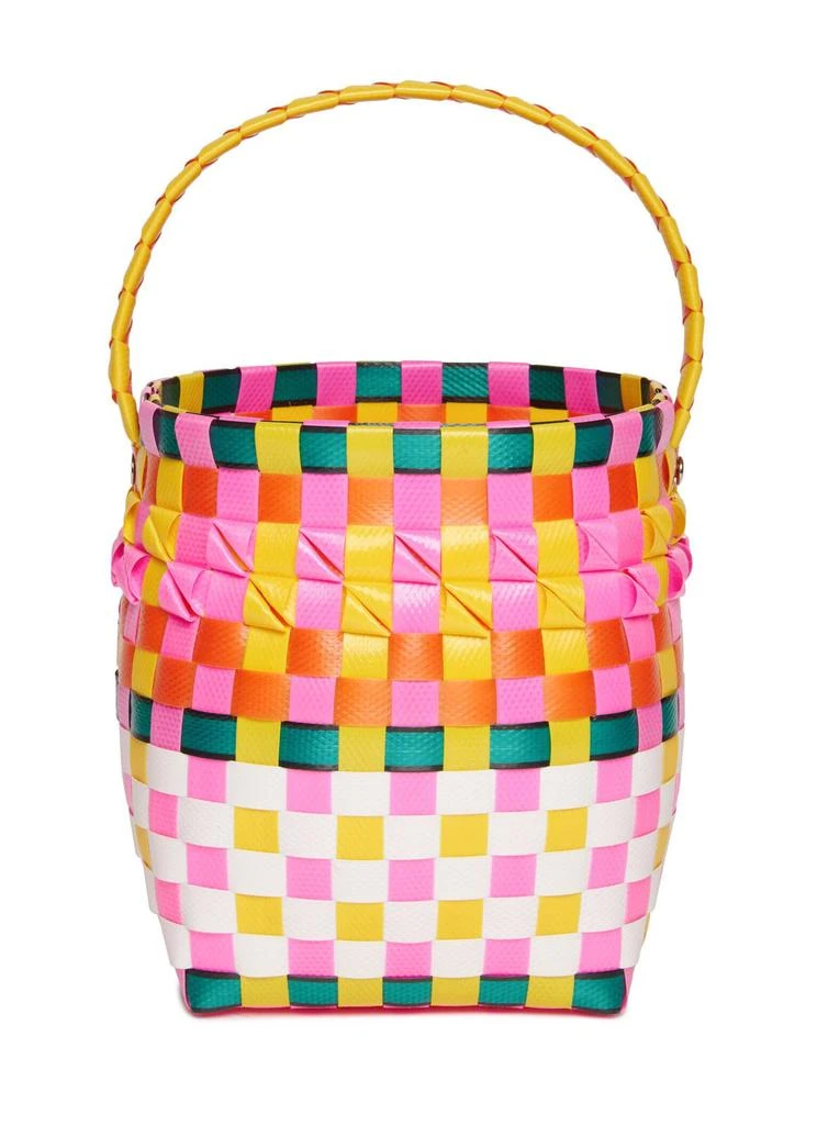 Marni Marni Kids Logo Patch Checked Shoulder Bag 2