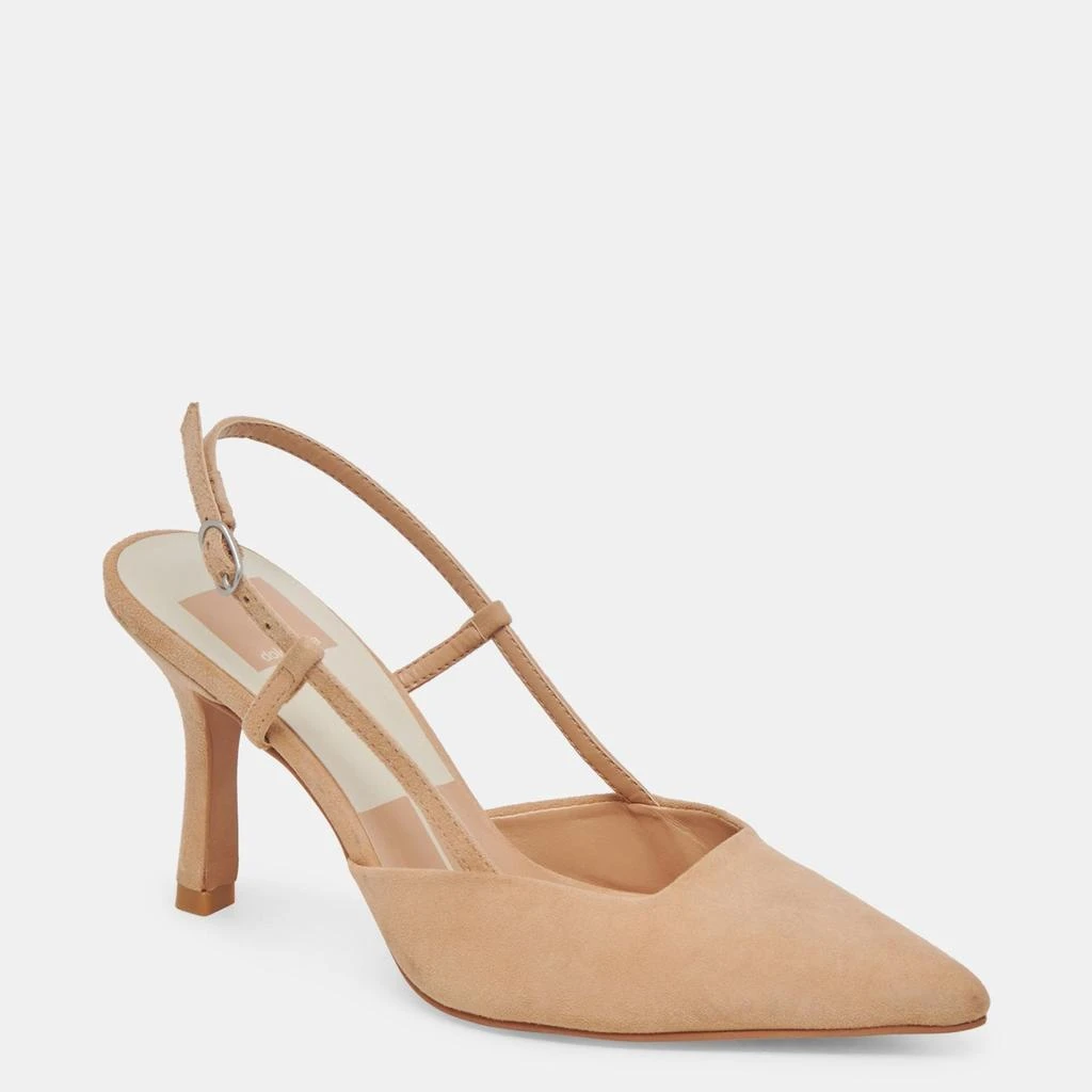 Dolce Vita Kim Heels Tan Suede 2