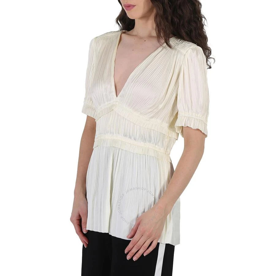 Ralph Lauren Polo Ralph Lauren Ladies Joclyn Pleat Satin Top, Brand Size 8 3
