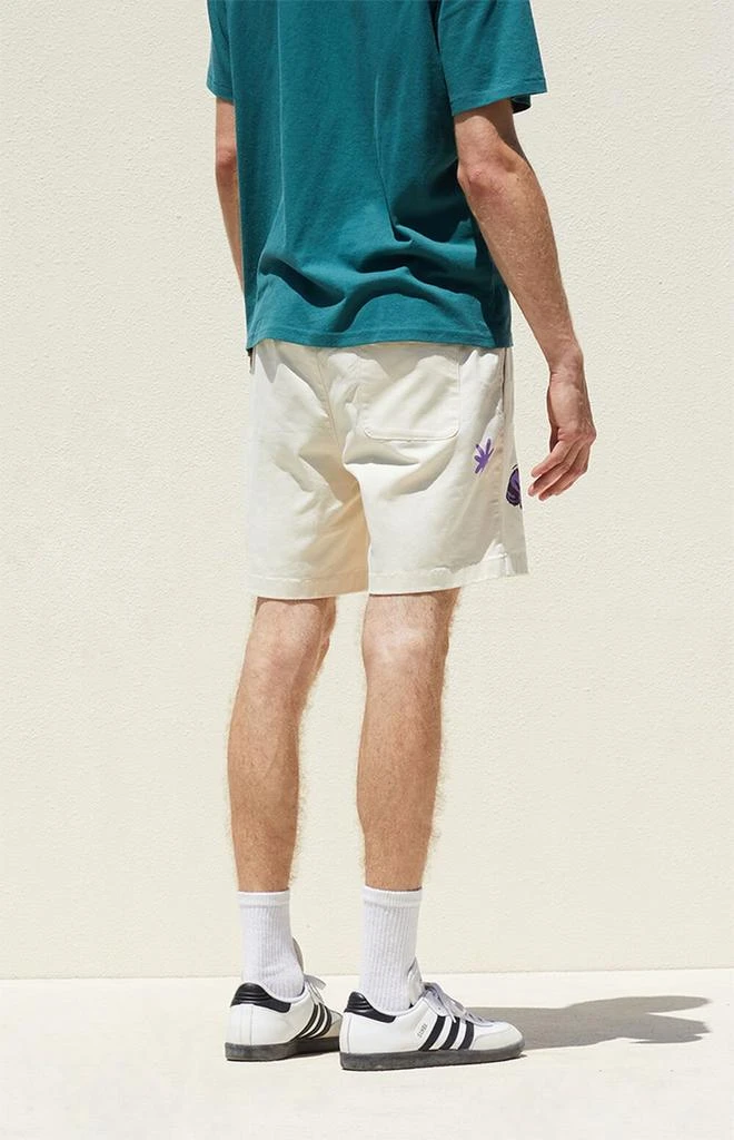 PacSun Less Fear Printed Volley Shorts 4