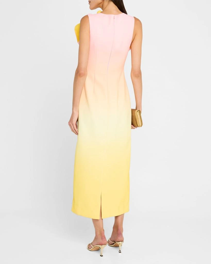 Acler Warfield Ruffle Midi Dress 3