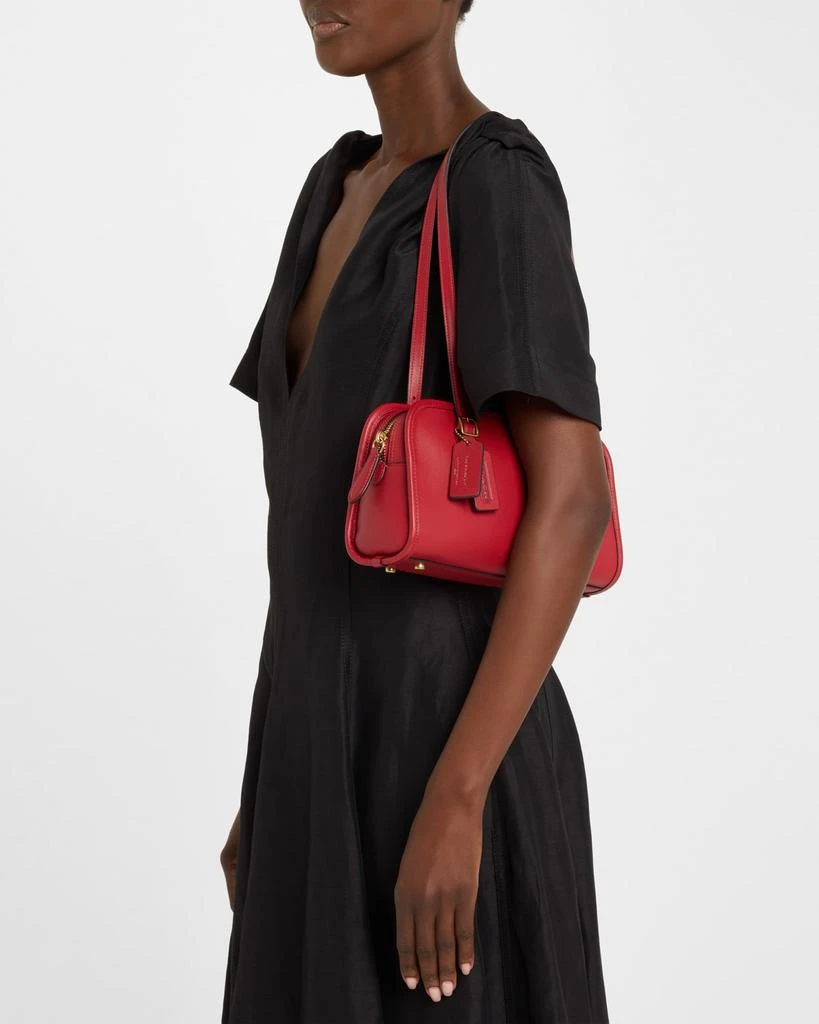 Coach Swing Zip Leather Shoulder Bag 2