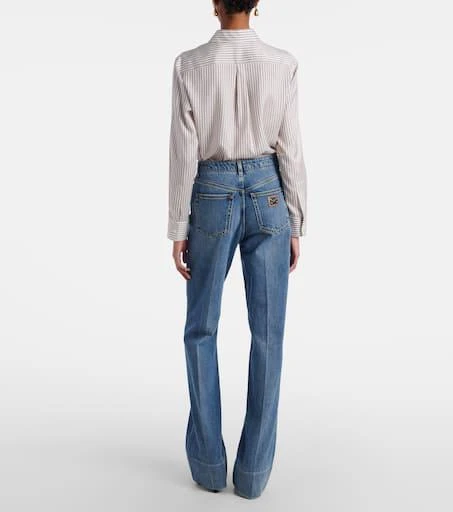 Dolce 
Gabbana High-rise straight jeans 3