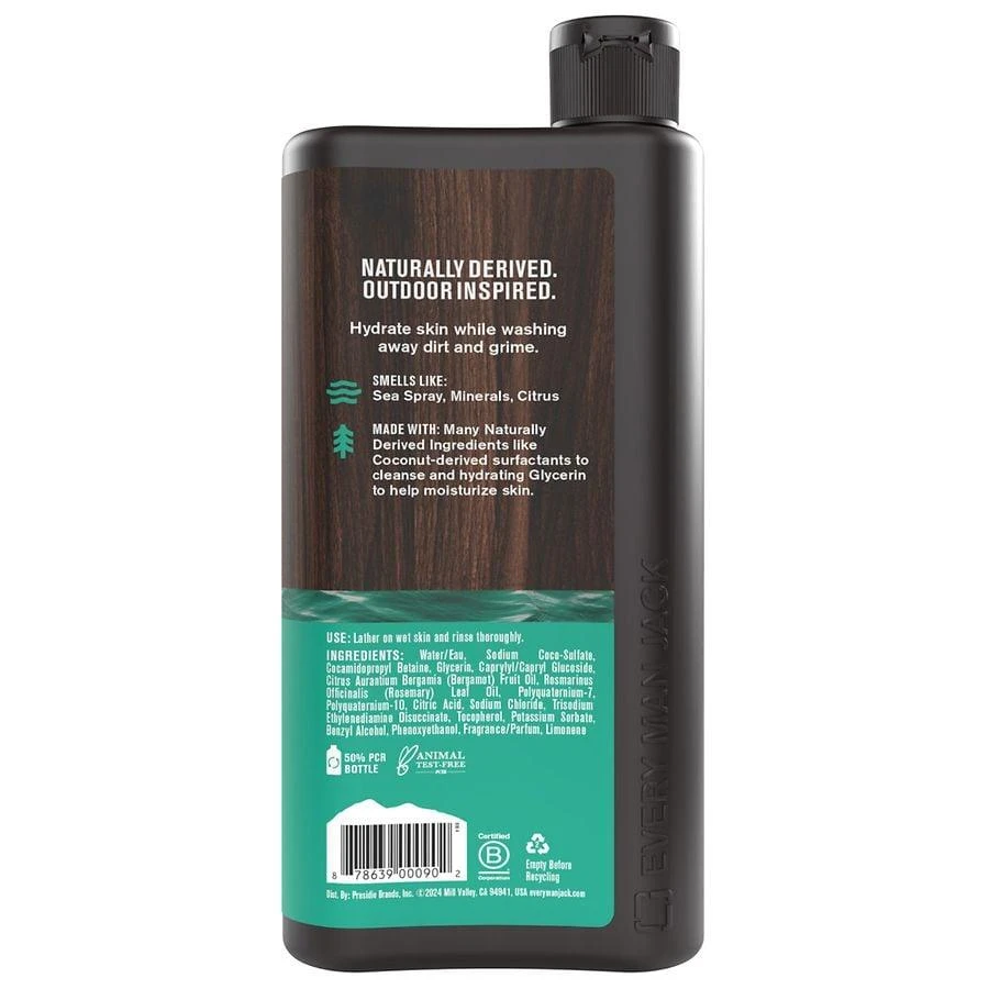 Every Man Jack Body Wash Sea Salt + Citrus 3