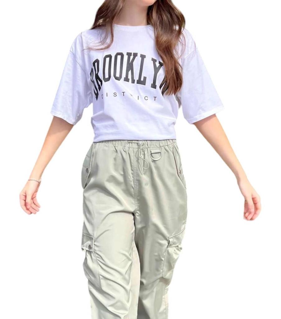 Q2 Brooklyn Tee In White