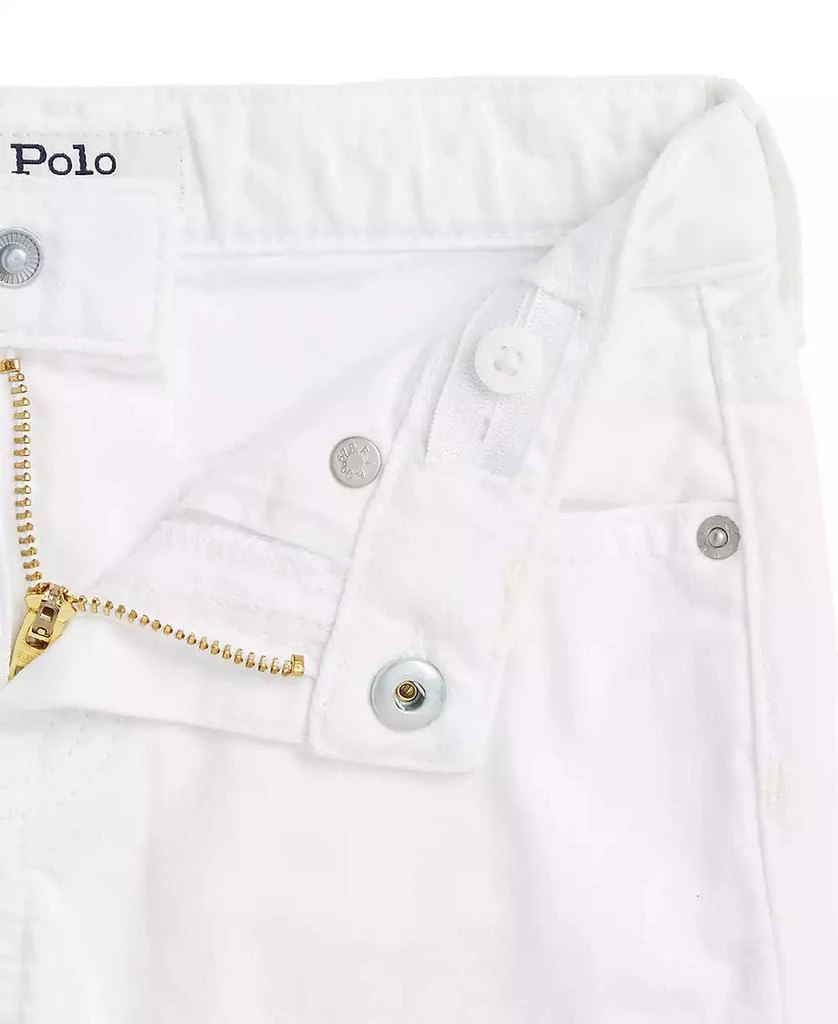 Ralph Lauren Toddler and Little Girls Frayed Denim Shorts 3