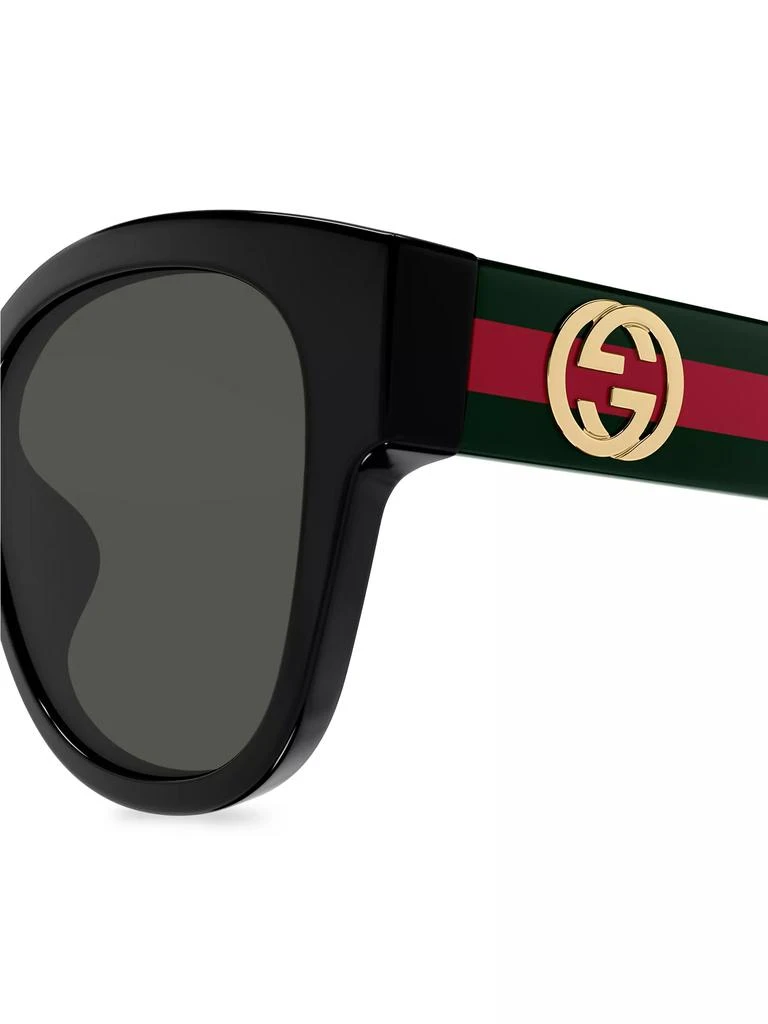 Gucci New Pop Web 56MM Butterfly Sunglasses 3