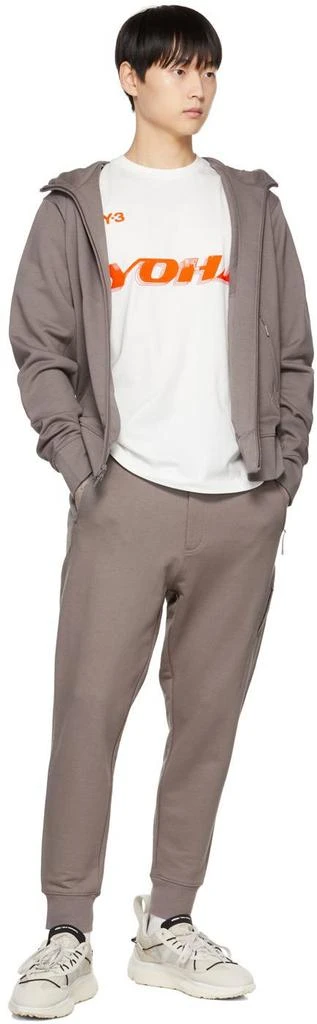 Y-3 Gray Classic DWR Utility Lounge Pants 4